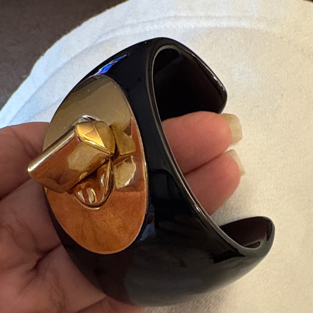 Coach Black and Gold Bracelet